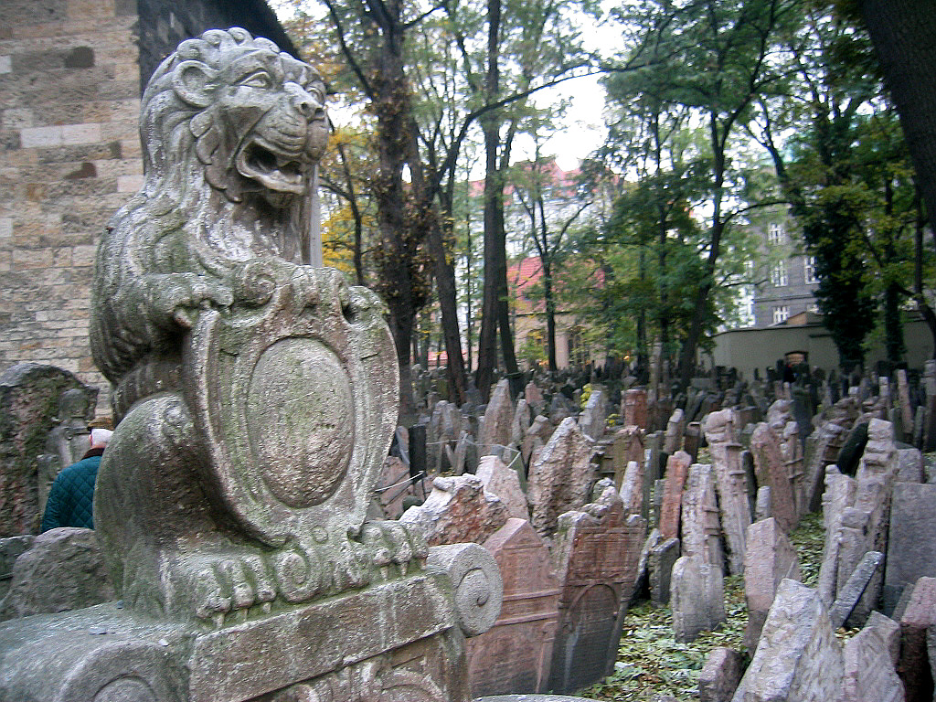 The Jewish Cemetery in Prague. The doorways between the living and the dead were thought to open on the Celtic feast of Samhain.