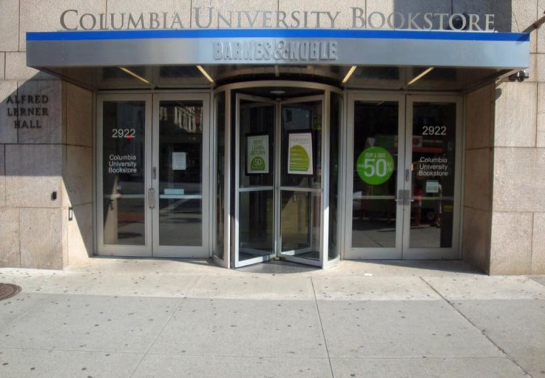 Columbia university bookstore stephen morris author